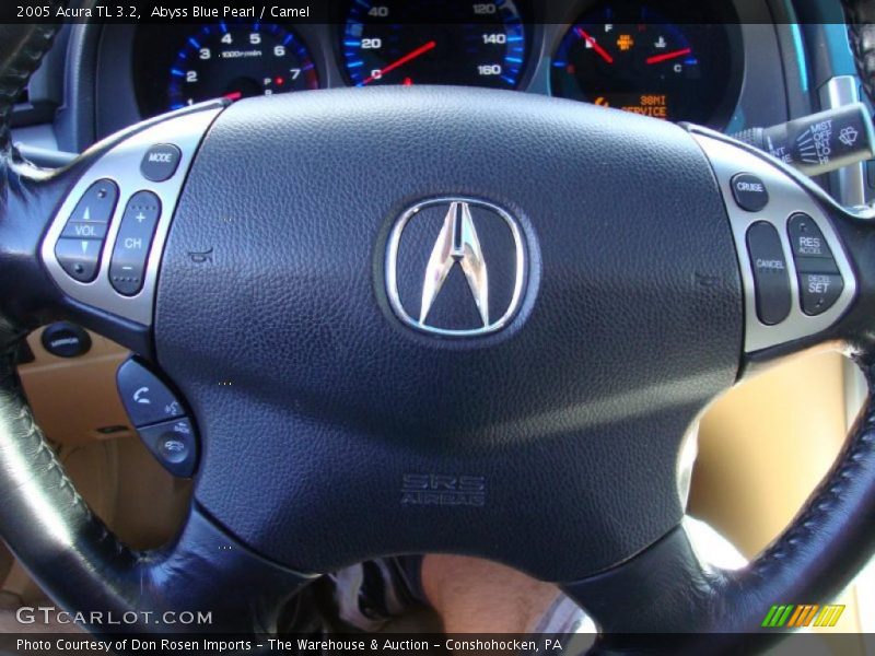 Abyss Blue Pearl / Camel 2005 Acura TL 3.2