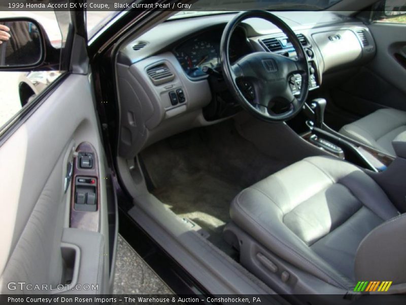 Gray Interior - 1999 Accord EX V6 Coupe 