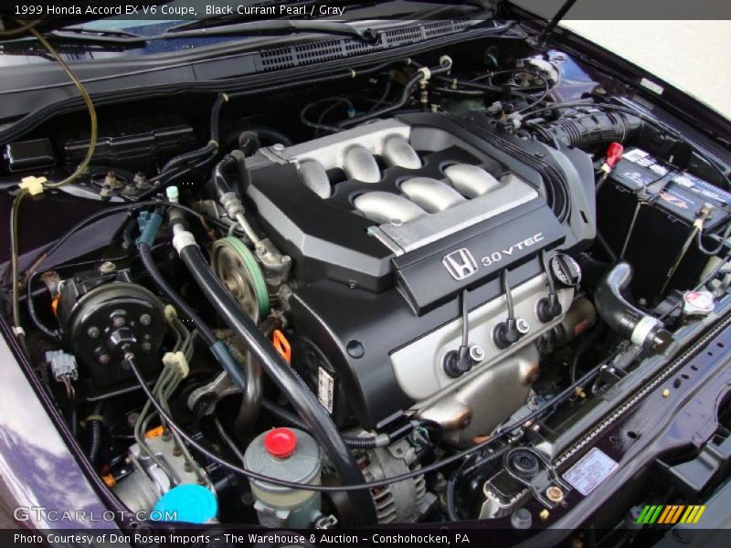  1999 Accord EX V6 Coupe Engine - 3.0L SOHC 24V VTEC V6