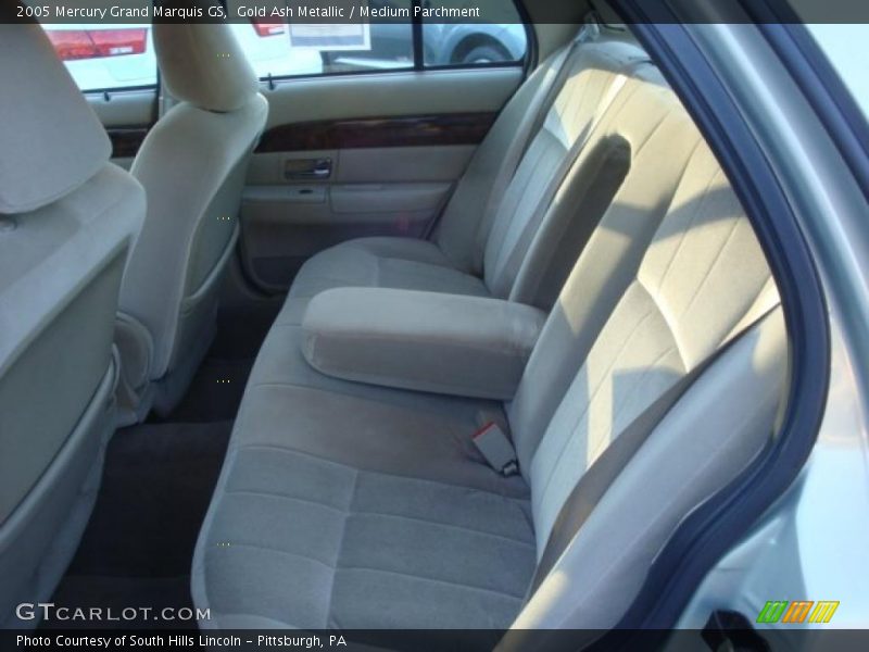 Gold Ash Metallic / Medium Parchment 2005 Mercury Grand Marquis GS