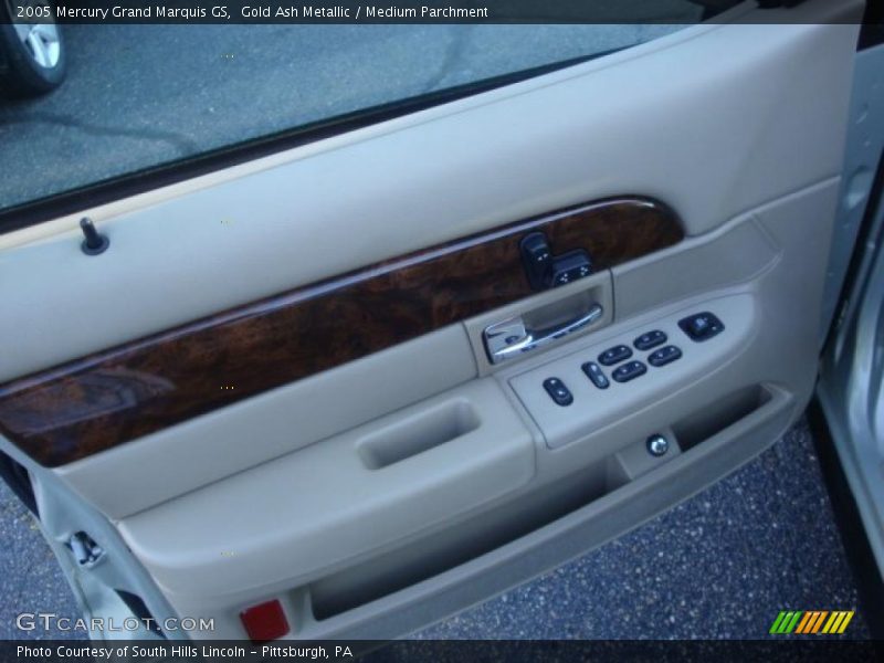 Gold Ash Metallic / Medium Parchment 2005 Mercury Grand Marquis GS