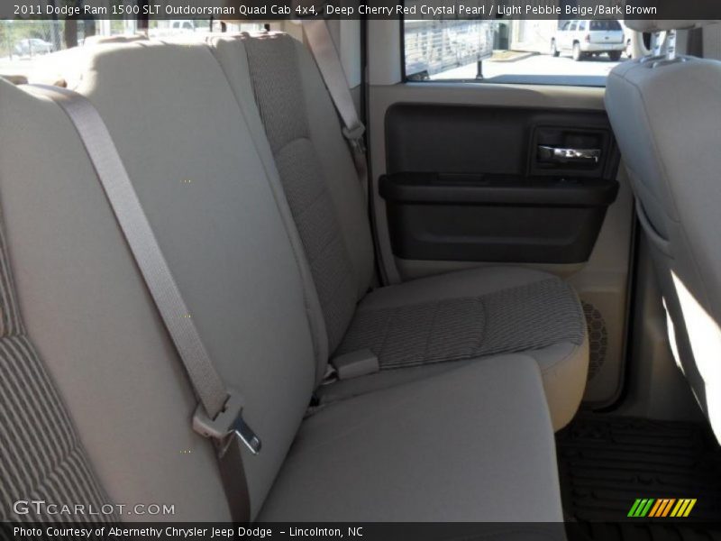  2011 Ram 1500 SLT Outdoorsman Quad Cab 4x4 Light Pebble Beige/Bark Brown Interior