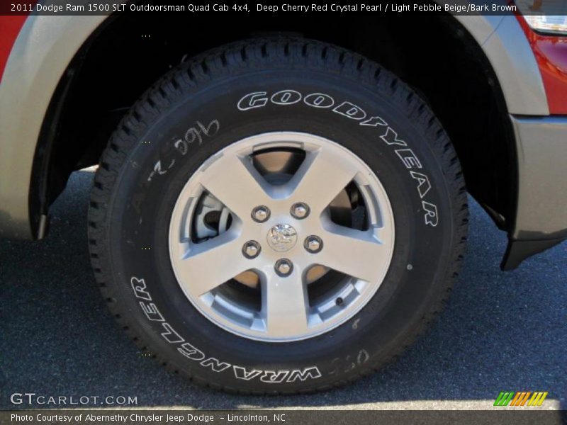  2011 Ram 1500 SLT Outdoorsman Quad Cab 4x4 Wheel