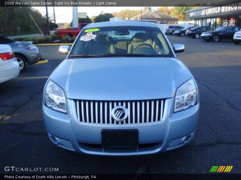 Light Ice Blue Metallic / Light Camel 2008 Mercury Sable Sedan