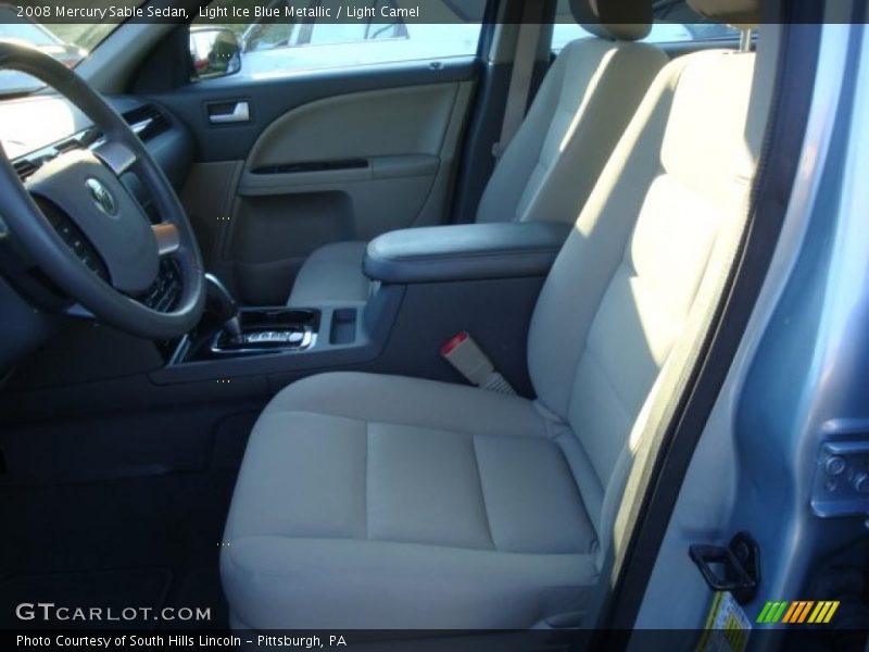 Light Ice Blue Metallic / Light Camel 2008 Mercury Sable Sedan