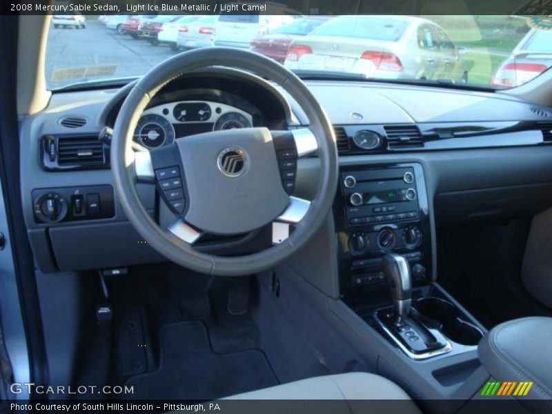 Light Ice Blue Metallic / Light Camel 2008 Mercury Sable Sedan