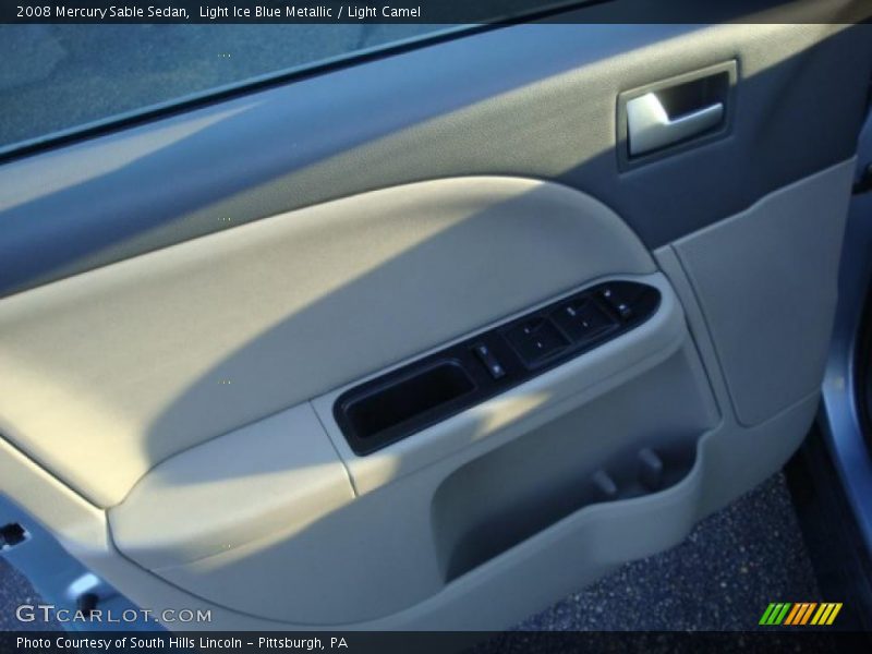 Light Ice Blue Metallic / Light Camel 2008 Mercury Sable Sedan