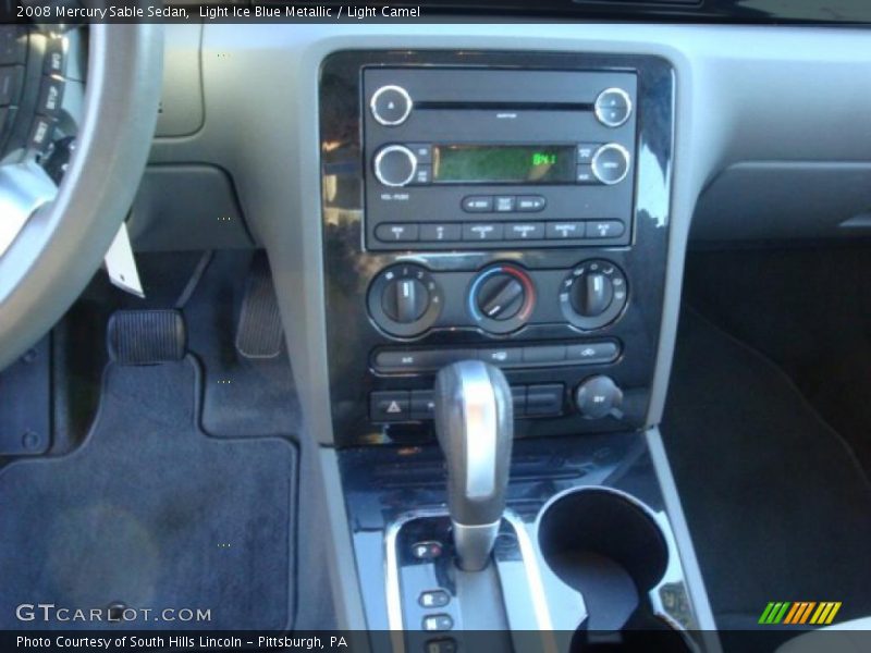 Light Ice Blue Metallic / Light Camel 2008 Mercury Sable Sedan