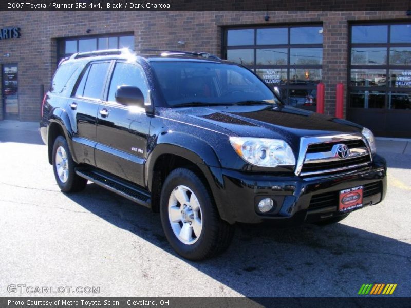 Black / Dark Charcoal 2007 Toyota 4Runner SR5 4x4