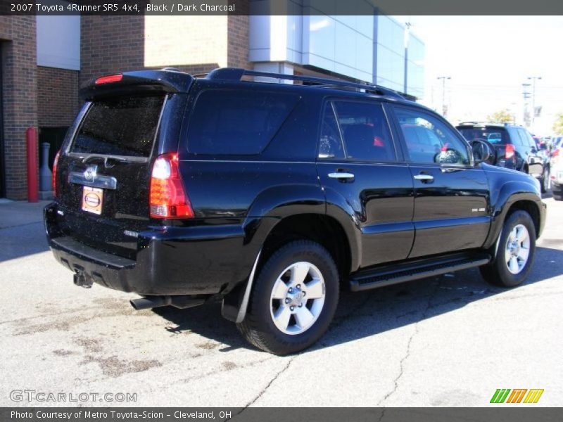 Black / Dark Charcoal 2007 Toyota 4Runner SR5 4x4