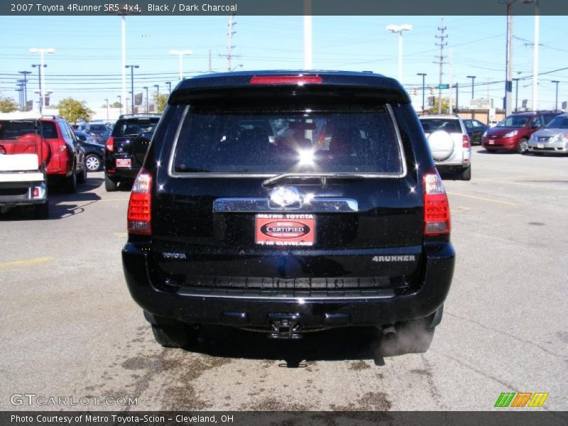 Black / Dark Charcoal 2007 Toyota 4Runner SR5 4x4