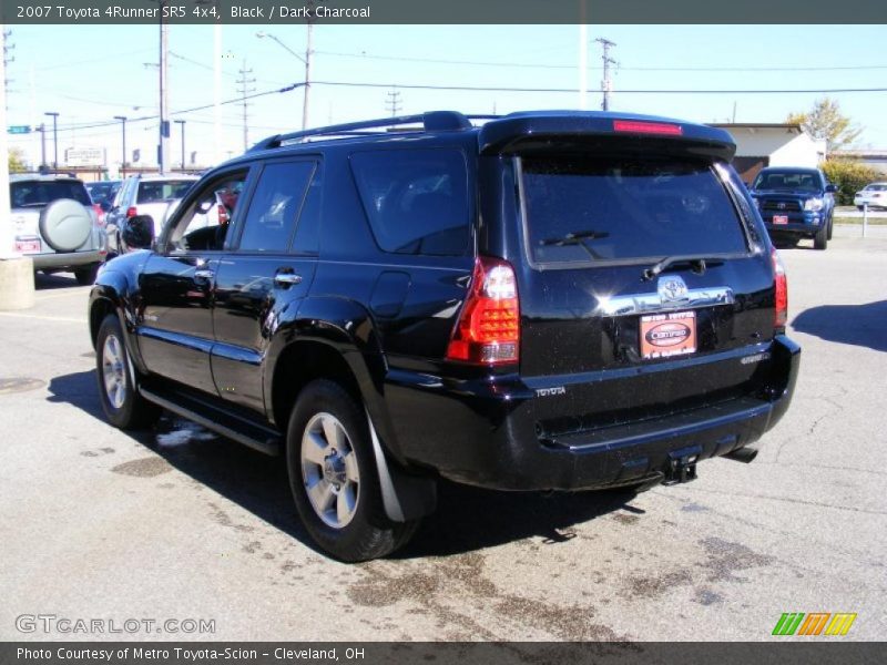 Black / Dark Charcoal 2007 Toyota 4Runner SR5 4x4