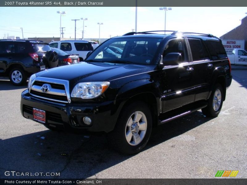 Black / Dark Charcoal 2007 Toyota 4Runner SR5 4x4