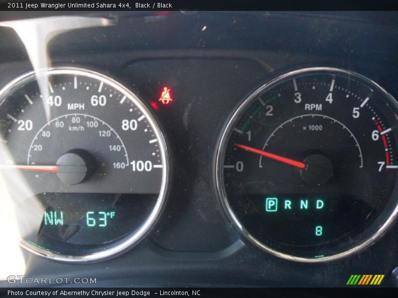 Black / Black 2011 Jeep Wrangler Unlimited Sahara 4x4