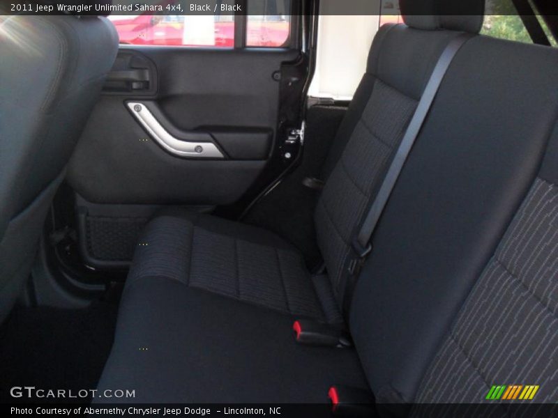 Black / Black 2011 Jeep Wrangler Unlimited Sahara 4x4