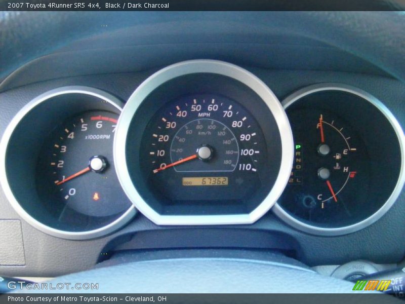 Black / Dark Charcoal 2007 Toyota 4Runner SR5 4x4