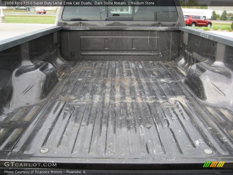 Dark Stone Metallic / Medium Stone 2008 Ford F350 Super Duty Lariat Crew Cab Dually