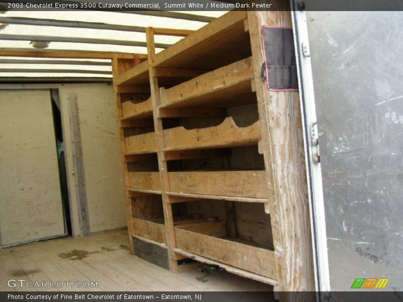 Summit White / Medium Dark Pewter 2003 Chevrolet Express 3500 Cutaway Commercial