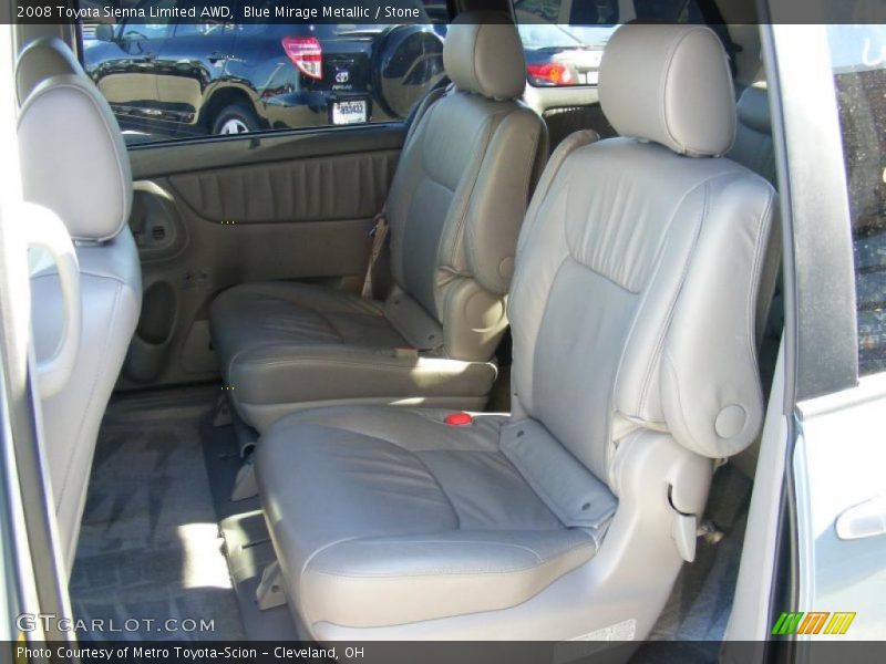 Blue Mirage Metallic / Stone 2008 Toyota Sienna Limited AWD