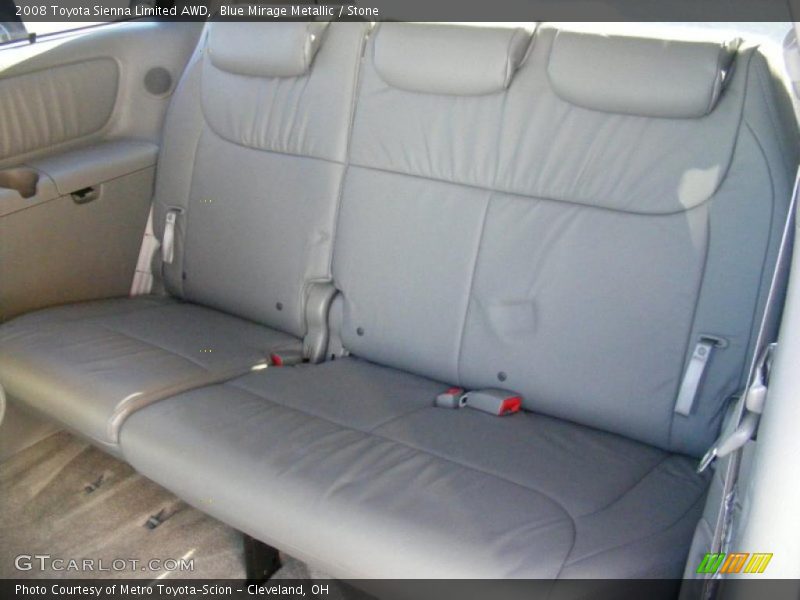 Blue Mirage Metallic / Stone 2008 Toyota Sienna Limited AWD