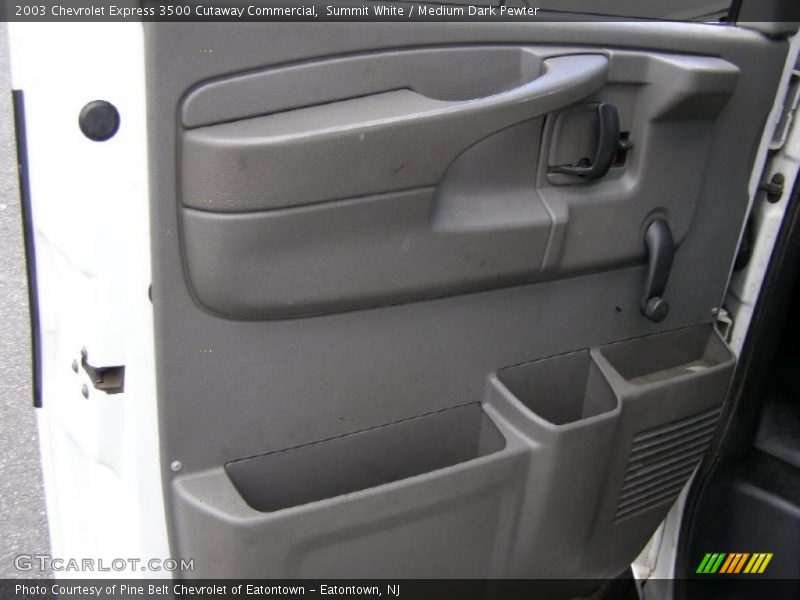 Summit White / Medium Dark Pewter 2003 Chevrolet Express 3500 Cutaway Commercial