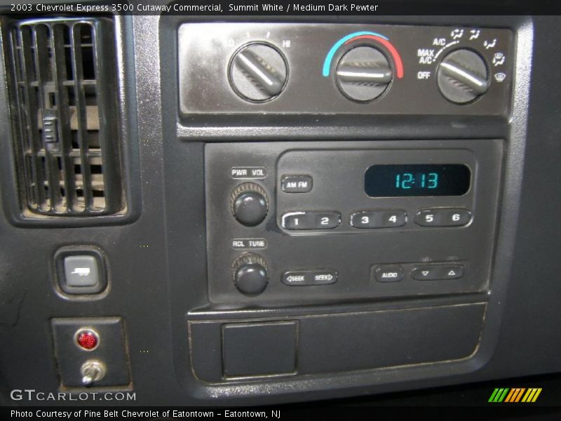 Summit White / Medium Dark Pewter 2003 Chevrolet Express 3500 Cutaway Commercial