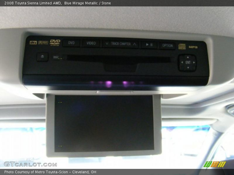 Blue Mirage Metallic / Stone 2008 Toyota Sienna Limited AWD