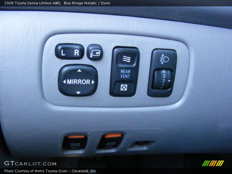 Blue Mirage Metallic / Stone 2008 Toyota Sienna Limited AWD