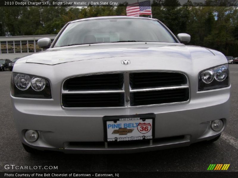 Bright Silver Metallic / Dark Slate Gray 2010 Dodge Charger SXT