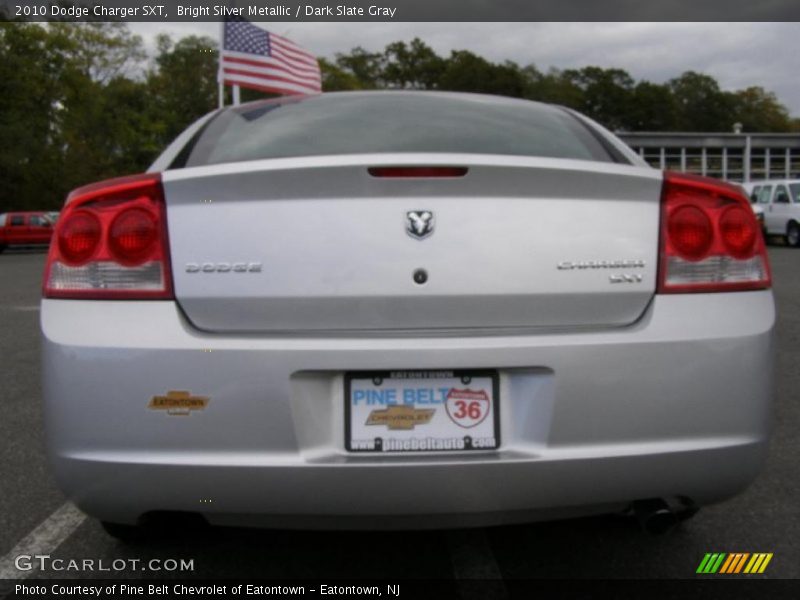 Bright Silver Metallic / Dark Slate Gray 2010 Dodge Charger SXT