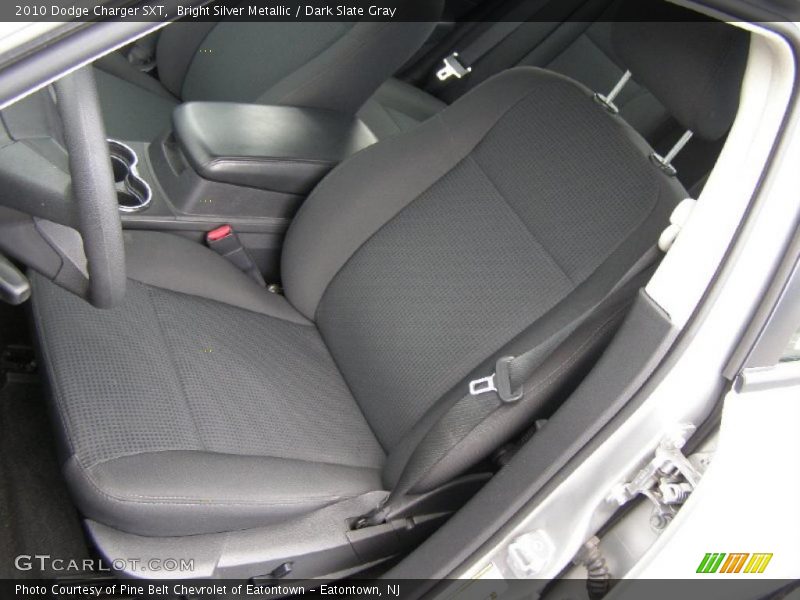 Bright Silver Metallic / Dark Slate Gray 2010 Dodge Charger SXT