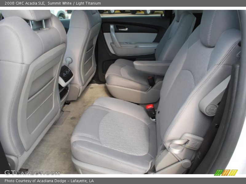 Summit White / Light Titanium 2008 GMC Acadia SLE