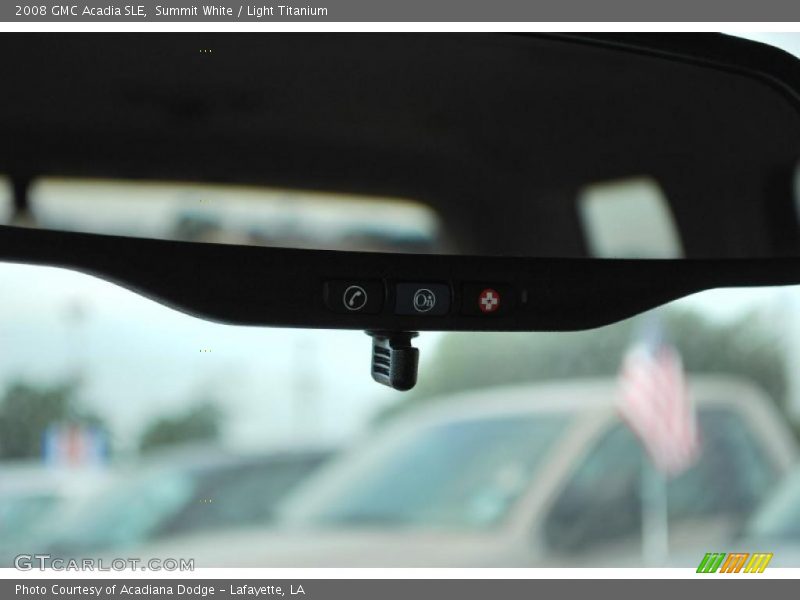 Summit White / Light Titanium 2008 GMC Acadia SLE