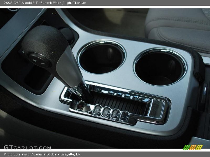 Summit White / Light Titanium 2008 GMC Acadia SLE