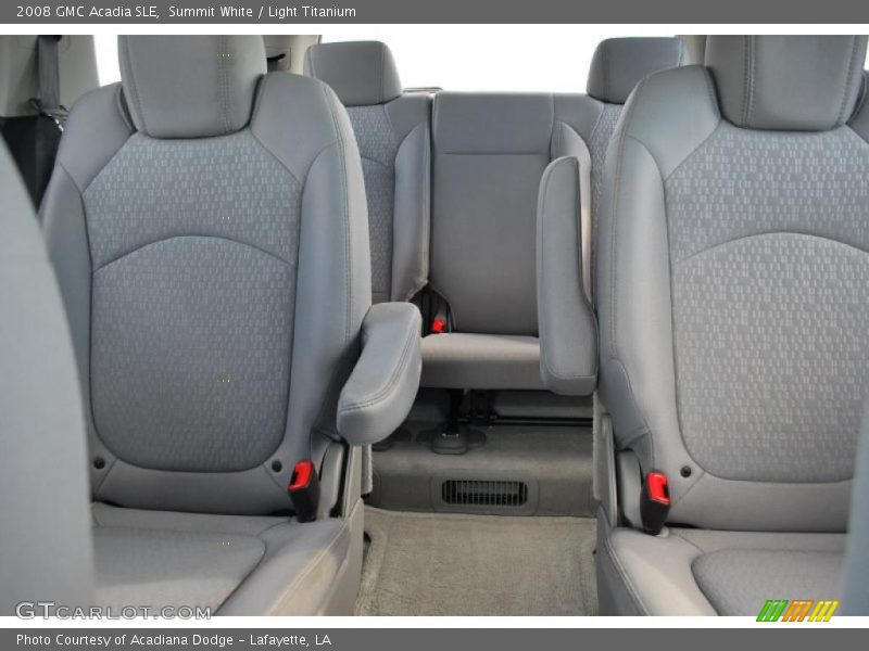 Summit White / Light Titanium 2008 GMC Acadia SLE