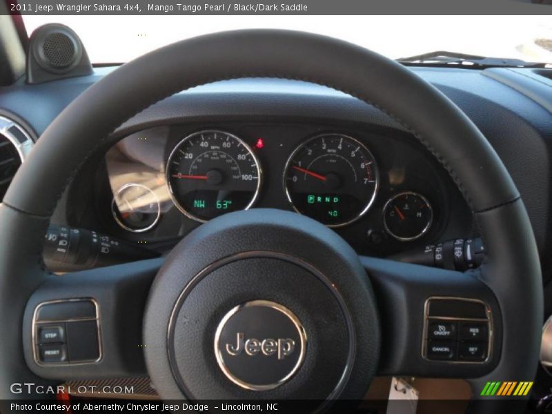  2011 Wrangler Sahara 4x4 Steering Wheel
