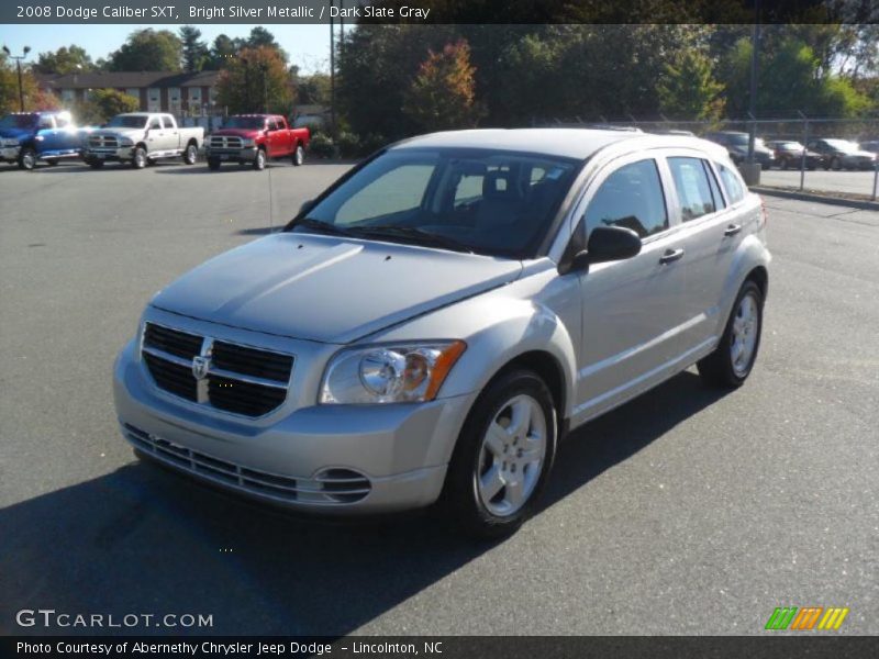 Bright Silver Metallic / Dark Slate Gray 2008 Dodge Caliber SXT
