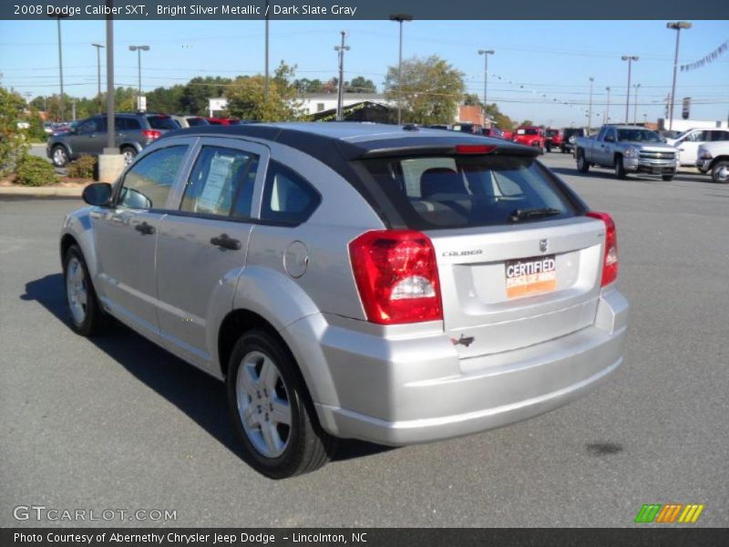 Bright Silver Metallic / Dark Slate Gray 2008 Dodge Caliber SXT