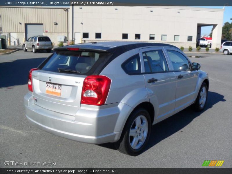 Bright Silver Metallic / Dark Slate Gray 2008 Dodge Caliber SXT