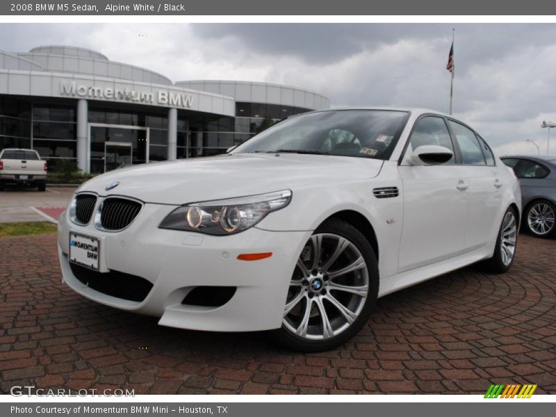  2008 M5 Sedan Alpine White