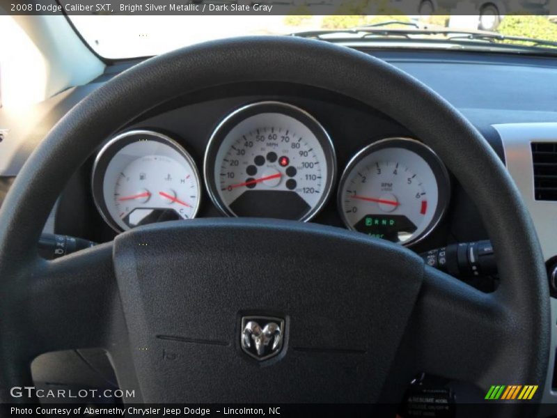 Bright Silver Metallic / Dark Slate Gray 2008 Dodge Caliber SXT