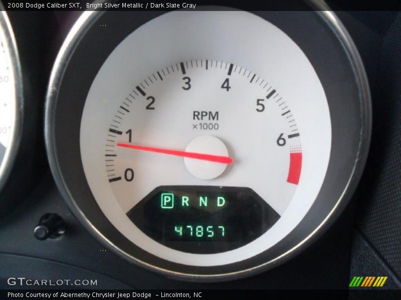 Bright Silver Metallic / Dark Slate Gray 2008 Dodge Caliber SXT