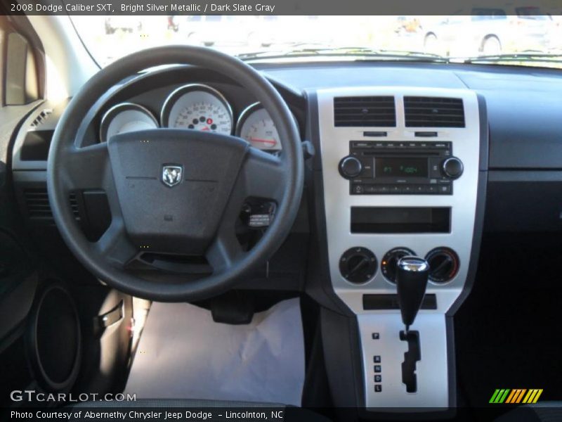 Bright Silver Metallic / Dark Slate Gray 2008 Dodge Caliber SXT