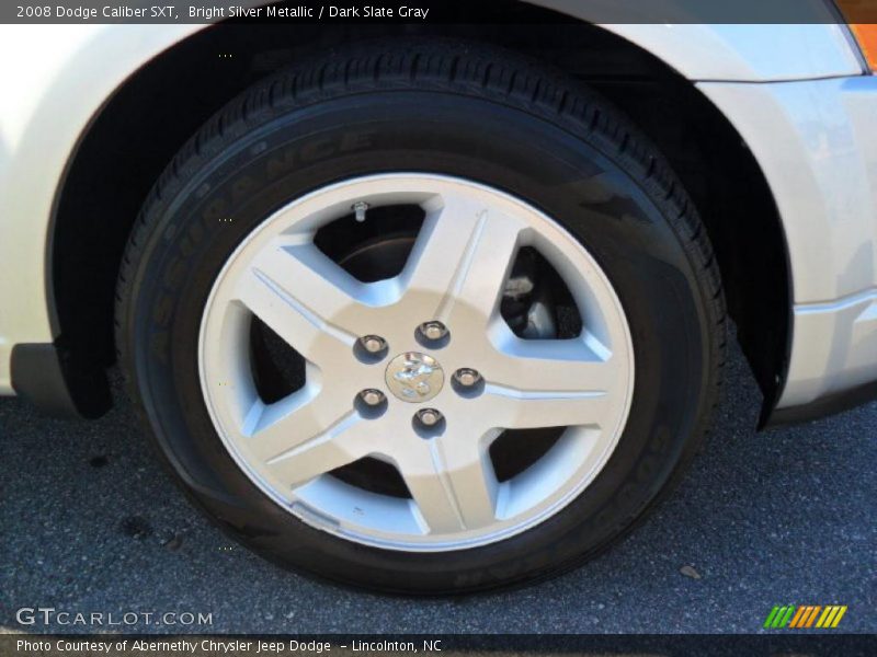 Bright Silver Metallic / Dark Slate Gray 2008 Dodge Caliber SXT
