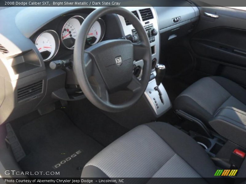 Bright Silver Metallic / Dark Slate Gray 2008 Dodge Caliber SXT