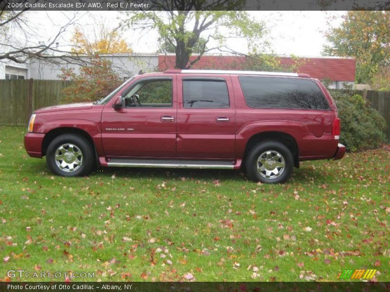 Red E / Pewter 2006 Cadillac Escalade ESV AWD