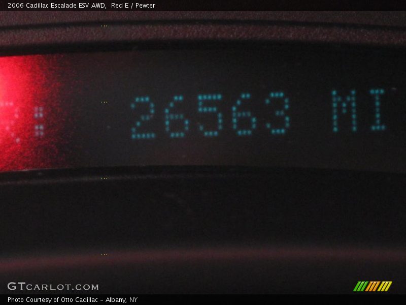 Red E / Pewter 2006 Cadillac Escalade ESV AWD