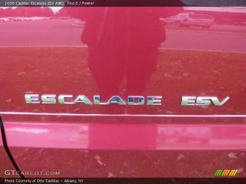Red E / Pewter 2006 Cadillac Escalade ESV AWD