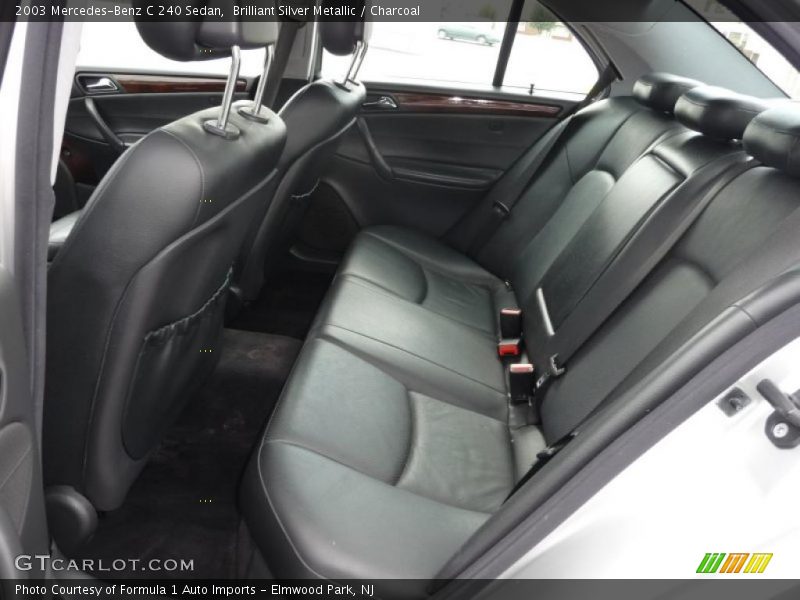 Brilliant Silver Metallic / Charcoal 2003 Mercedes-Benz C 240 Sedan