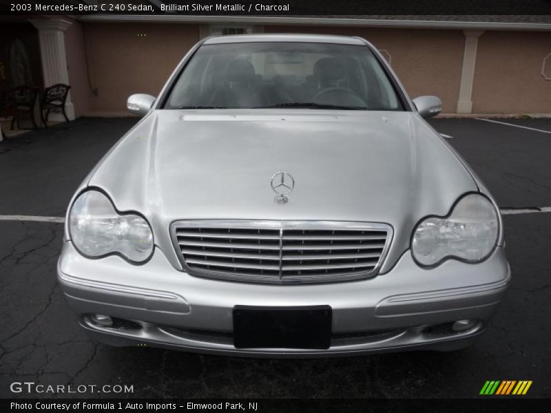 Brilliant Silver Metallic / Charcoal 2003 Mercedes-Benz C 240 Sedan
